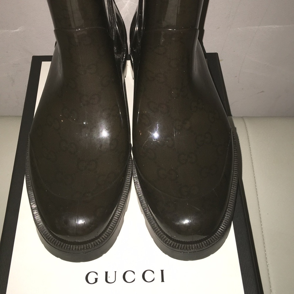 Gucci rain boots/booties
